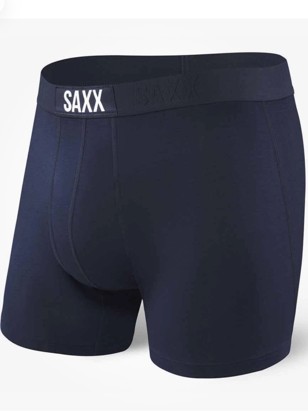 SAXX Men's Vibe Boxer Brief - Navy Blue